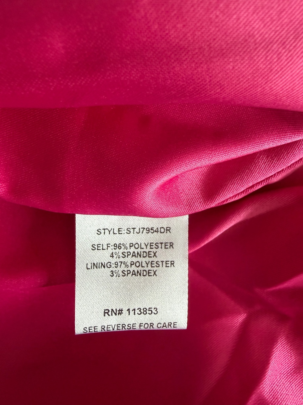 NWT Sugar Lips Leena Keep It Cool Oversized Blazer Dress Fuschia - Picture 11 of 15